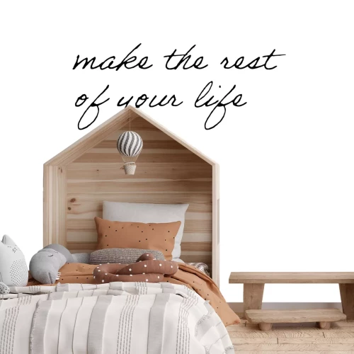 Fototapete Motivationsschrift auf weißem Hintergrund