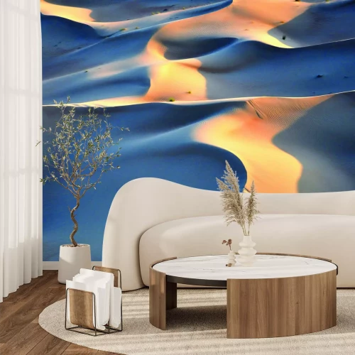 Fototapete Wüstensand mit Sonnenstrahlen