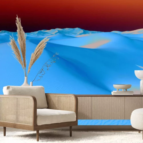 Fototapete Landschaft einer sandigen Wüste