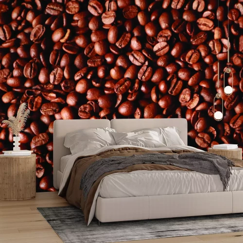 Fototapete Frische Kaffeebohnen