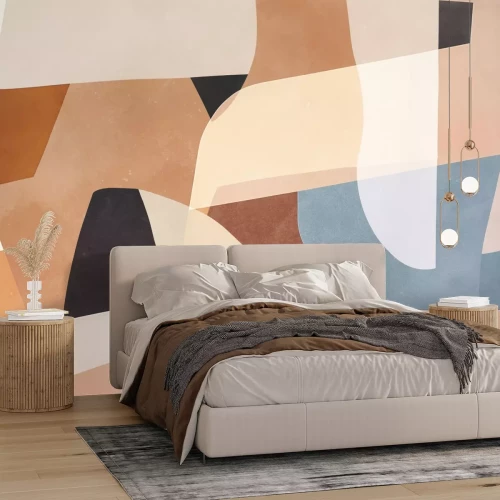 Fototapete Geometrische Textur mit Formen