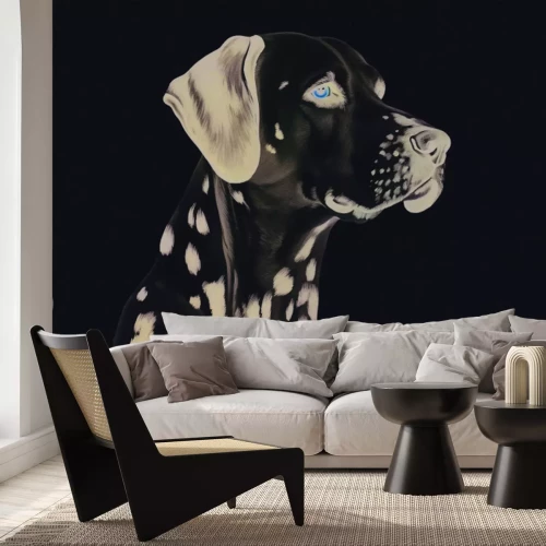 Fototapete Porträt eines Dalmatiners