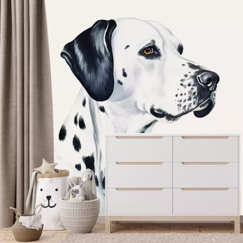 Fototapete Porträt eines Dalmatiners