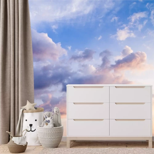 Fototapete Blauer Himmel und Wolken