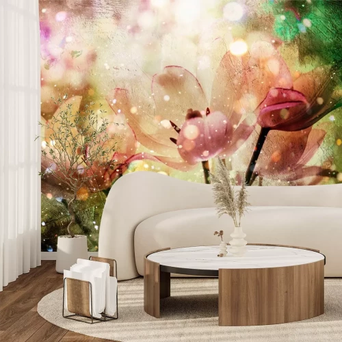 Fototapete Tulpen in einer modernen Version