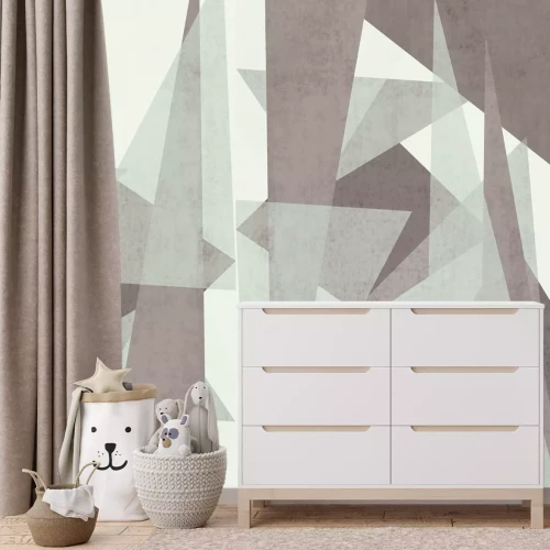 Fototapete Formen im skandinavischen Stil