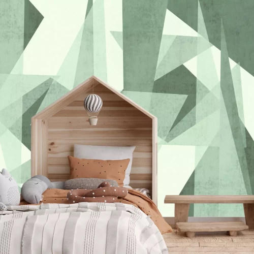 Fototapete Geometrische Formen in Grautönen