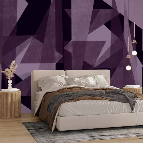 Fototapete Geometrische Formen in Grautönen