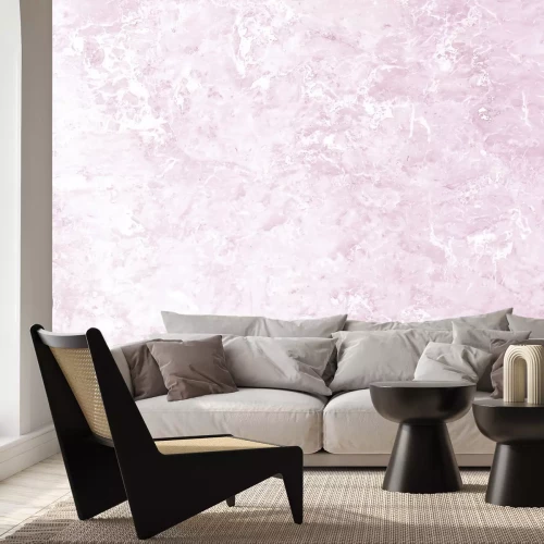 Fototapete Imitation von rosa Marmor