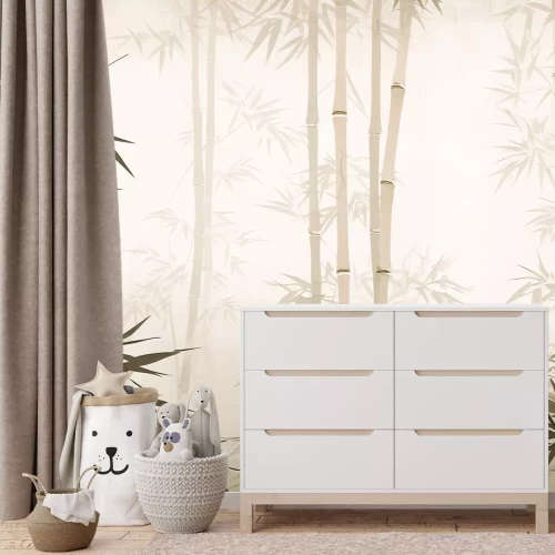 Fototapete Bambuswaldlandschaft