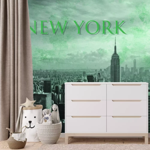 Fototapete Vogelperspektive auf die Stadt New York