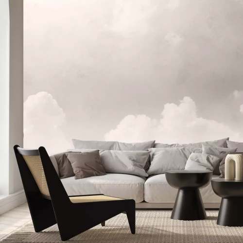 Fototapete Minimalistischer Himmel im Aquarellstil
