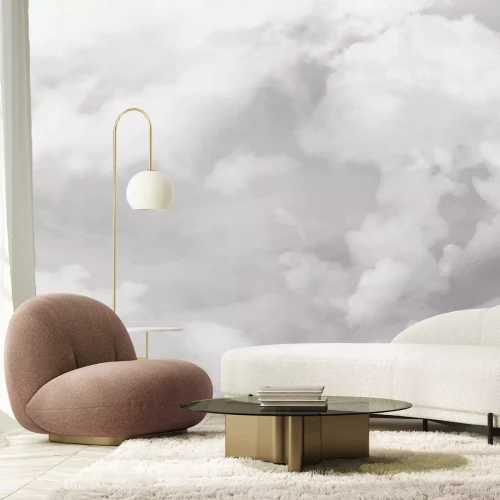 Fototapete Aquarellhimmel mit Wolken