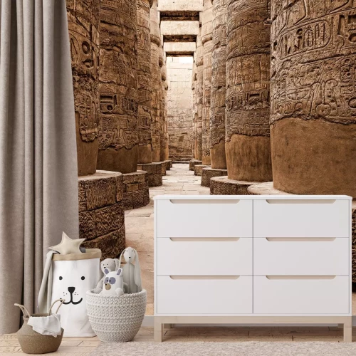 Fototapete Karnak-Motiv der Architektur des Alten Ägypten