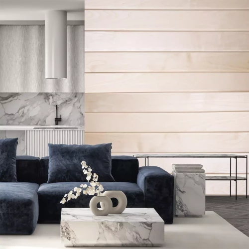 Sticker Helle hölzerne Dielen Textur