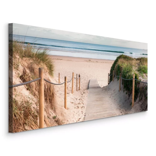 Bild Strandzugang mit Bohlenweg