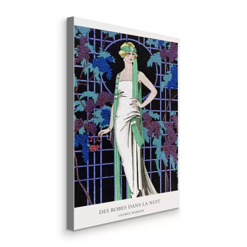 Bild Ein subtiles Porträt einer Frau in einer Welt aus Blumen und Blättern