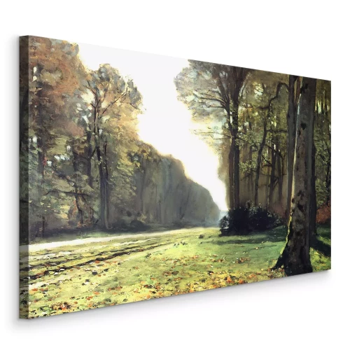 Bild Reproduktion von Claude Monets „Der Weg nach Chailly“