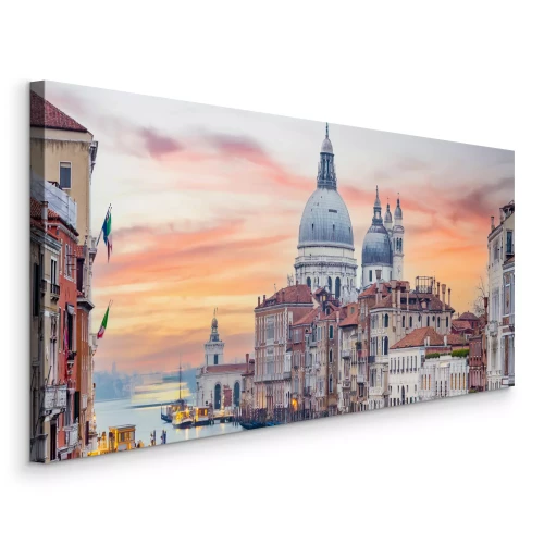 Bild Venedig mit der Salute-Kuppel und den Kanalgebäuden