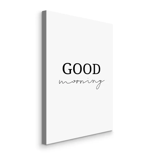 Bild Minimalistische Guten-Morgen-Inschrift