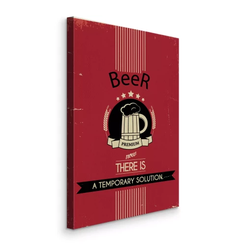 Bild Dekoratives Vintage-Bierschild