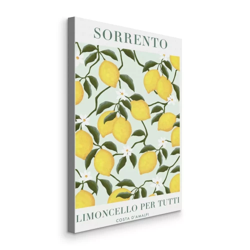 Bild Zitronen mit italienischen Inschriften