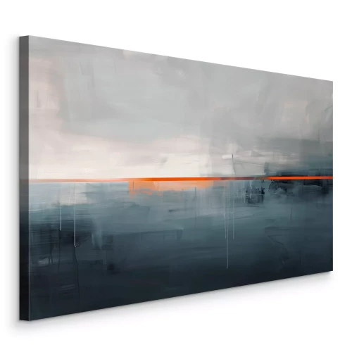Bild Abstrakte Meereslandschaft in der Abenddämmerung