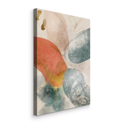 Bild Abstraktion mit Punkten und Linien