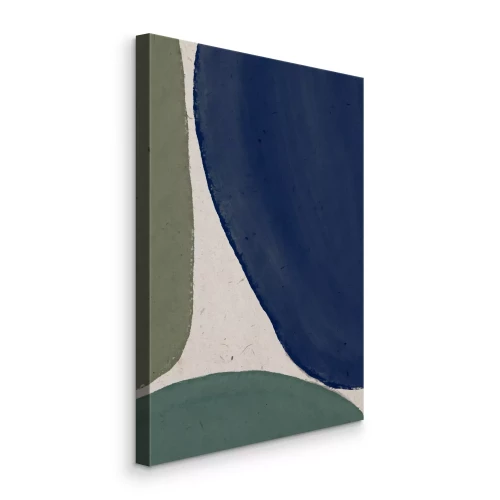 Bild Bunte Formen, gemalt im modernen Stil