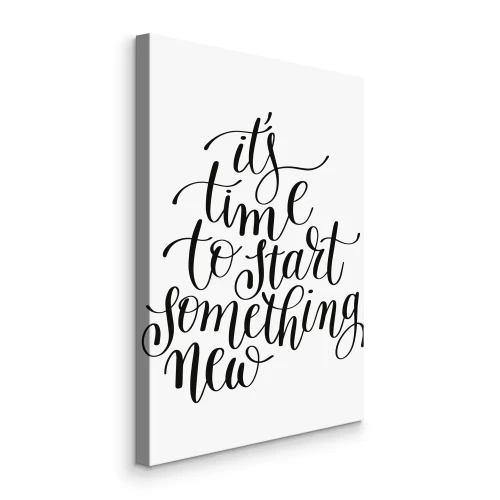 Bild Motivierende Inschrift: Zeit für Veränderung