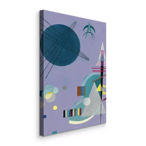 Bild Reproduktion des Gemäldes Purpurgrün von Wassily Kandinsky