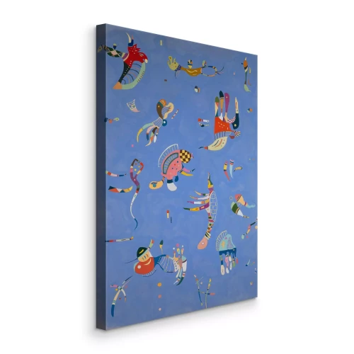 Bild Reproduktion von Wassily Kandinskys Blauem Himmel