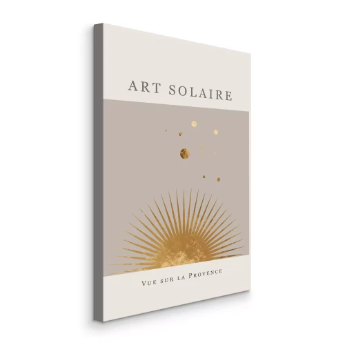 Bild Künstlerische Sonne mit Signatur