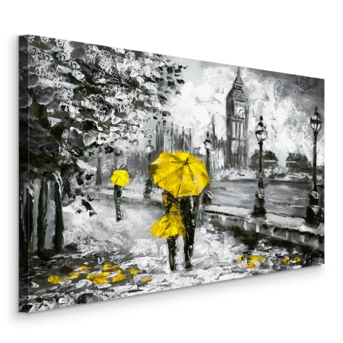 Bild Gelbe Akzente vor dem Hintergrund von Big Ben