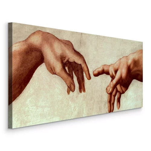 Bild Originale Hände aus der Szene der Erschaffung Adams