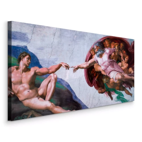 Bild Die ursprüngliche Erschaffungsszene Adams aus der Sixtinischen Kapelle