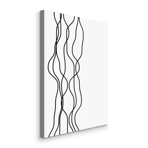 Bild Minimalistische Wellenlinien