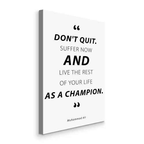 Bild Typografische Motivationsinschrift