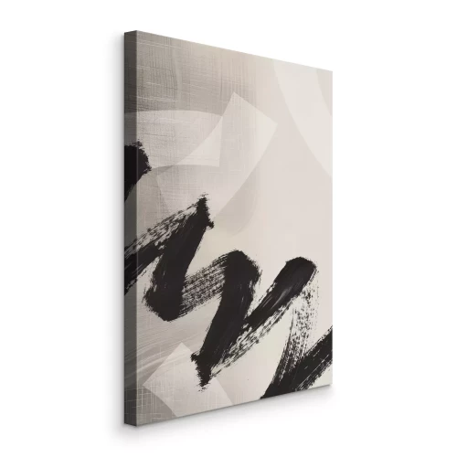 Bild Monochromatische Pinselstriche