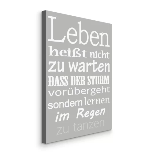 Bild Fröhliche Typografie auf grauem Hintergrund