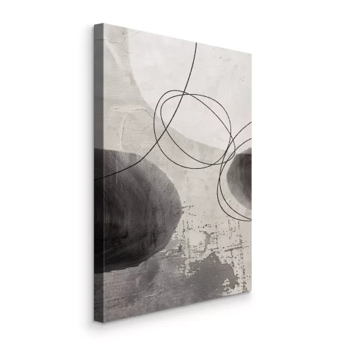 Bild Abstrakte Formen und dünne Linien