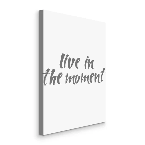 Bild Graue Inschrift über die Gegenwart