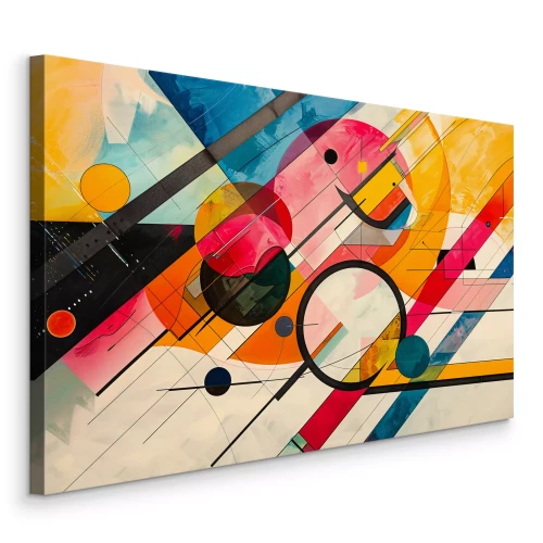 Bild Geometrische Abstraktion, inspiriert von Kandinsky
