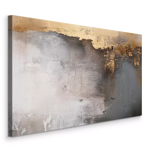 Bild Malerische Abstraktion mit Vergoldung