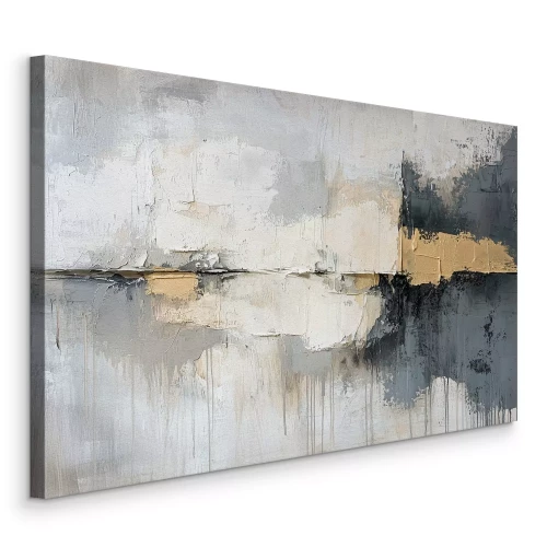 Bild Graue Abstraktion mit gebrochener Symmetrie