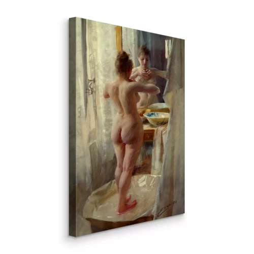 Bild Eine zierliche Gestalt, die im Tageslicht badet