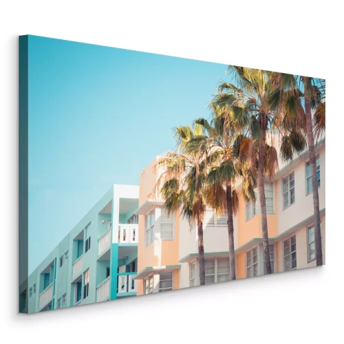 Bild Tropische Architektur der urbanen Küste aus den 1960er Jahren