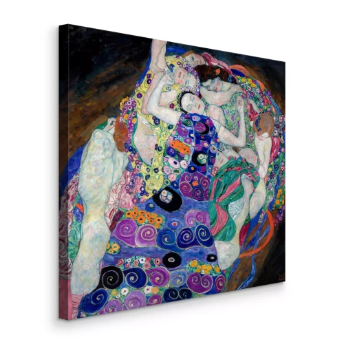 Bild Landschaft mit Mustern und abstrakten weiblichen Silhouetten