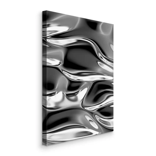 Bild Verchromte, wellenförmige Oberfläche