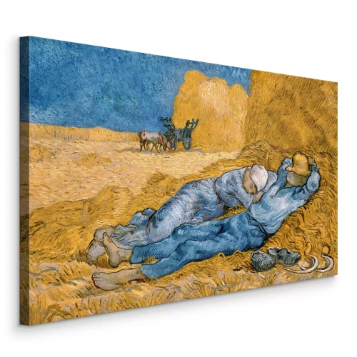 Bild Die Bauern ruhen still auf goldenem Stroh